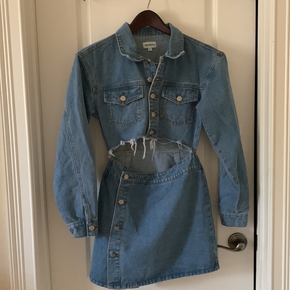 REVOLVE Superdown Mika Button Front Dress - Picture 3 of 5